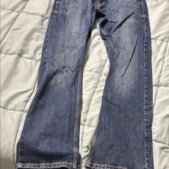 Men’s wrangler retro slim boot 32x32 jeans - Picture 3 of 6